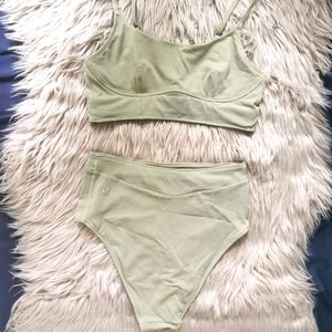 lululemon Waterside Honeycomb Highwaisted Bikini